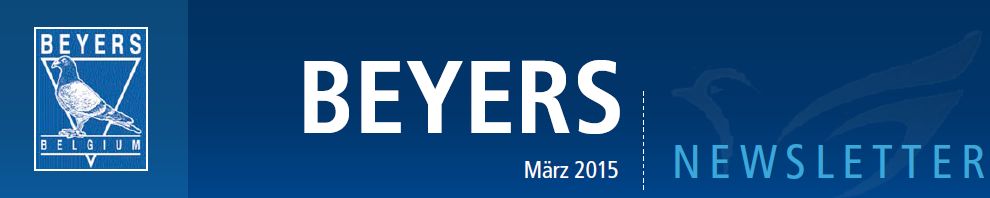 Beyers logotipo boletim de março